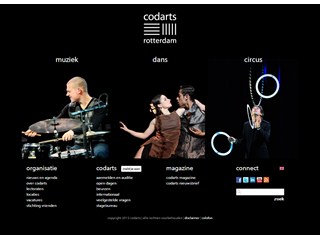 Codarts University of the Arts Website