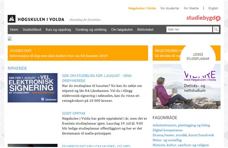 Volda University College Website