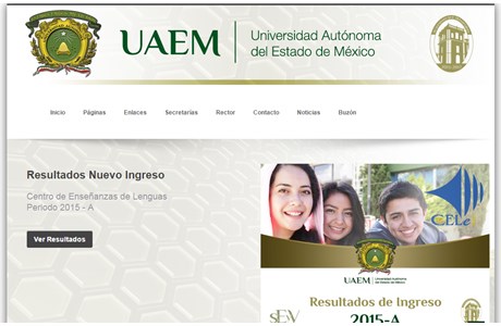 Autonomous University of the State of Mexico Website