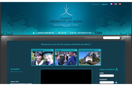 Adventist University of France Website